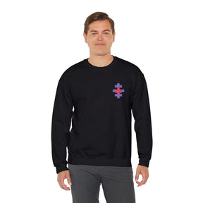 Knight Templar Priests Sweatshirt - Crewneck Embroidered Emblem - Bricks Masons