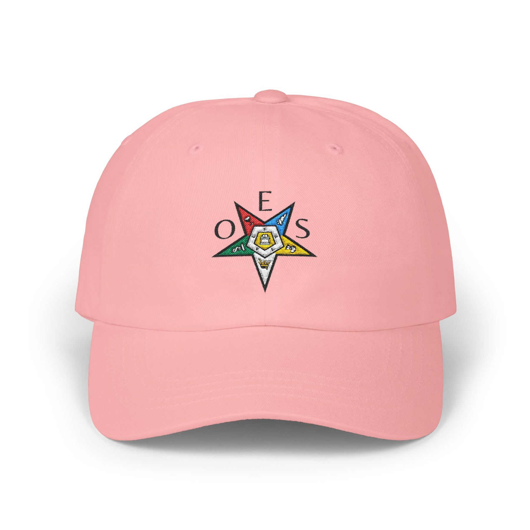 OES Baseball Cap - Various Colors Embroidery OES Emblem Pointing Down - Bricks Masons