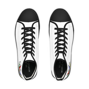 OES Sneaker - High Top Black & White Sole OES Star - Bricks Masons