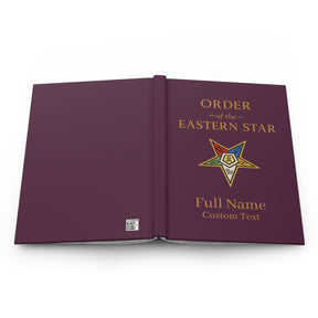 OES Journal - Colorful Eastern Star with Personalization - Bricks Masons