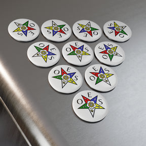 Master Mason Blue Lodge Magnet - Decorative Refrigerator - Bricks Masons