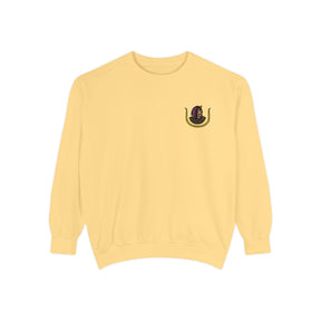 DOI Sweatshirt - Symbolic Embroidery Crewneck - Bricks Masons