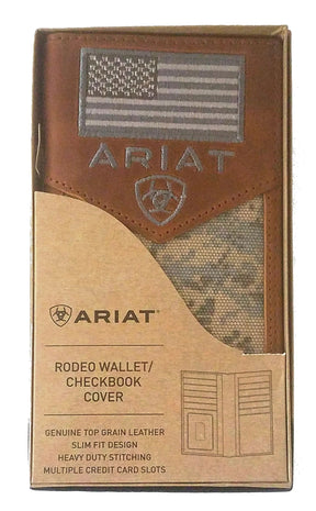 Widows Sons Wallet - American Flag Leather