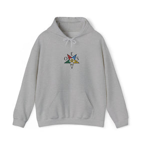 OES Hoodie - Soft Cotton Poly Blend Embroidered Chest - Bricks Masons