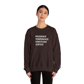 Sweatshirt - The Four Cardinal Virtues - Bricks Masons