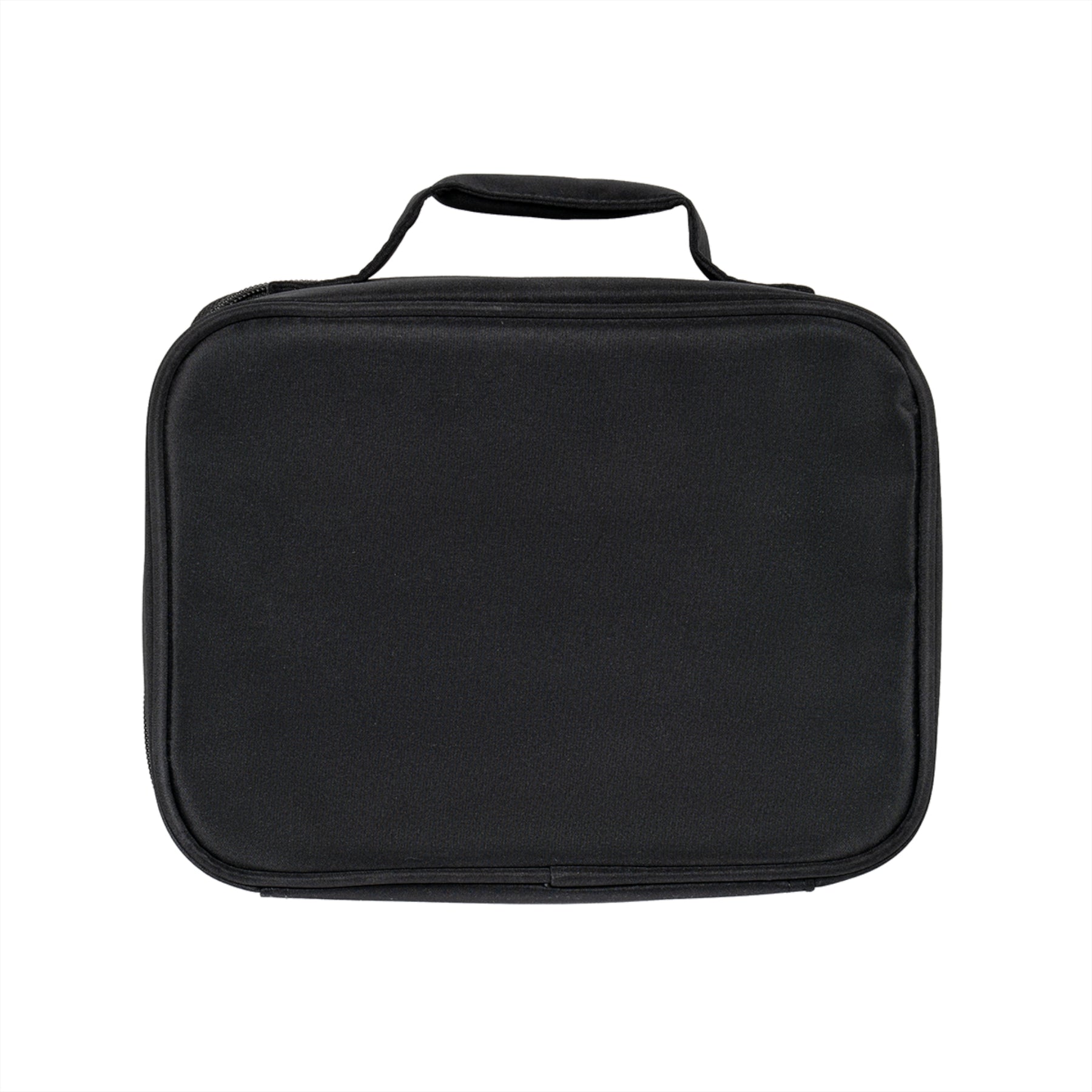 GROTTO Lunch Bag - Black Fully Insulated Zipper Closure - Bricks Masons