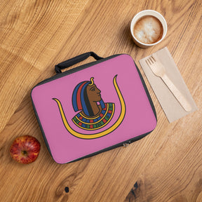 DOI Lunch Bag - Pink Fully Insulated With Zipper Closure - Bricks Masons