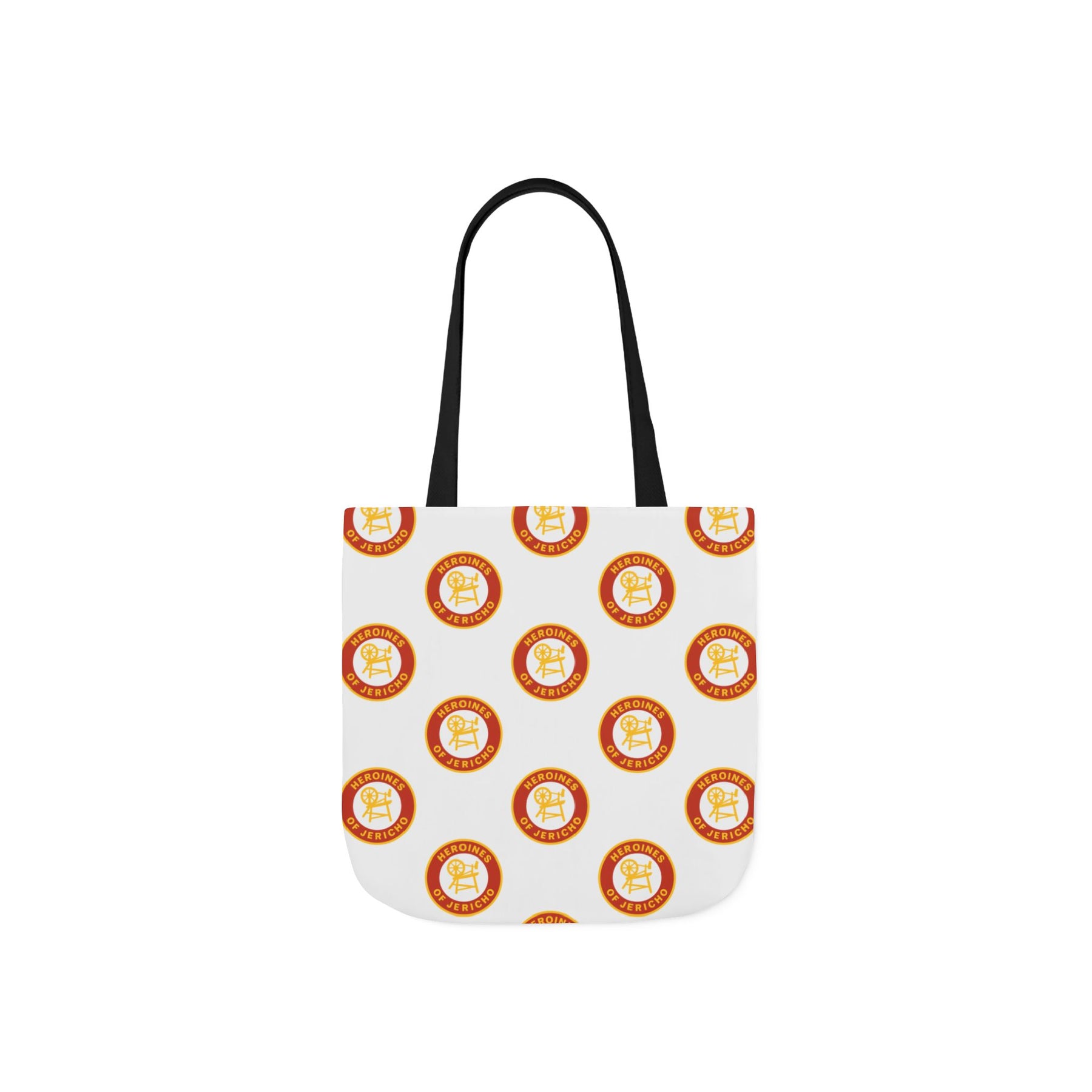 Heroines of Jericho Tote Bag - White & Yellow Polyester - Bricks Masons