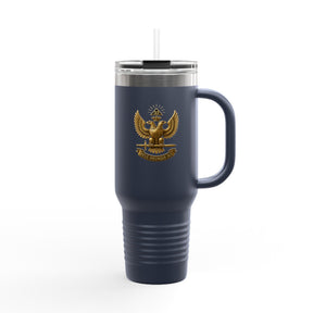 33rd Degree Scottish Rite Ringneck Tumbler - Deus Meumque Jus - Bricks Masons