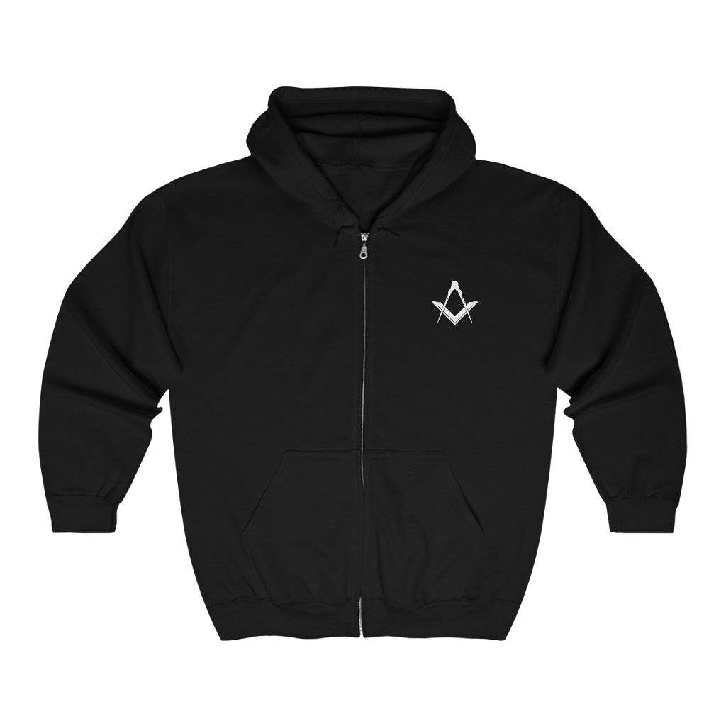 Master Mason Blue Lodge Hoodie - Various Colors Square & Compass G