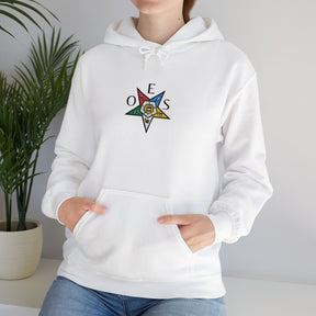 OES Hoodie - Soft Cotton Poly Blend Embroidered Chest - Bricks Masons