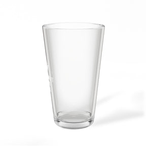 Master Mason Blue Lodge Pint Glass - Refreshment On The Level Square & Compass G