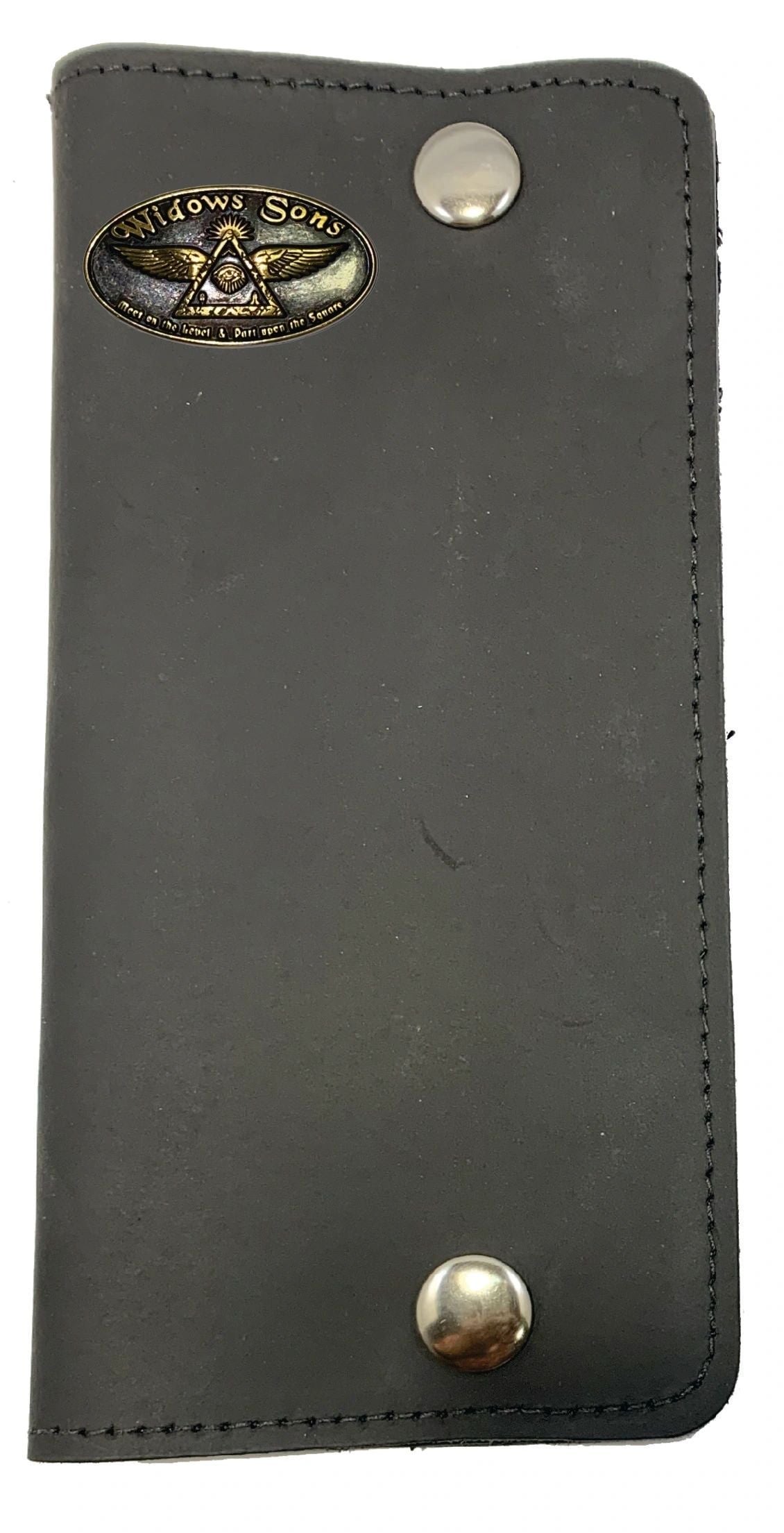 Widows Sons Wallet - Long Black Color with Chain