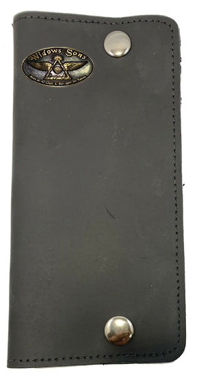 Widows Sons Wallet - Long Black Color with Chain