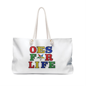 OES Travel Bag - OES For Life Spun Polyester Weekender Bag - Bricks Masons