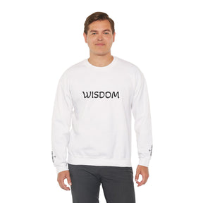 Master Mason Blue Lodge Sweatshirt - Wisdom Front & Sleeves Embroidery - Bricks Masons