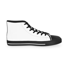 Master Mason Blue Lodge Sneaker - High Top Black & White Sole Veteran Mason - Bricks Masons