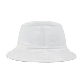 Master Mason Craft Bucket Hat - White with Square & Compass G - Bricks Masons
