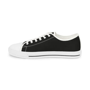 Royal Order of Jesters Sneaker - Low Top Sneaker Black & White Mirth is King - Bricks Masons