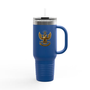 33rd Degree Scottish Rite Ringneck Tumbler - Deus Meumque Jus - Bricks Masons