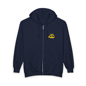 DOKO Hoodie - Zip Up Jacket Casual Wear Golden Emblem - Bricks Masons