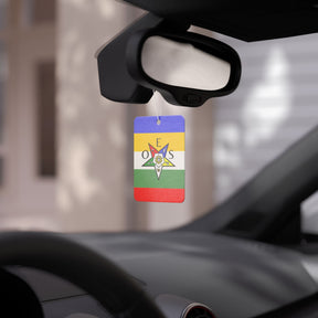 OES Car Air Freshener - Lasting Freshness with Colorful Style - Bricks Masons