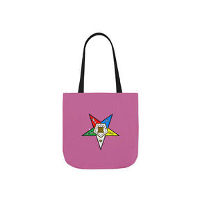 OES Tote Bag - Pink With Colorful Star Custsomizable - Bricks Masons