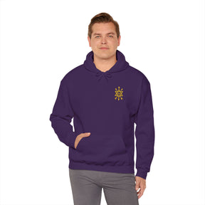 Order of the Secret Monitor Hoodie - Heavy Blend Embroidered Chest Detail - Bricks Masons