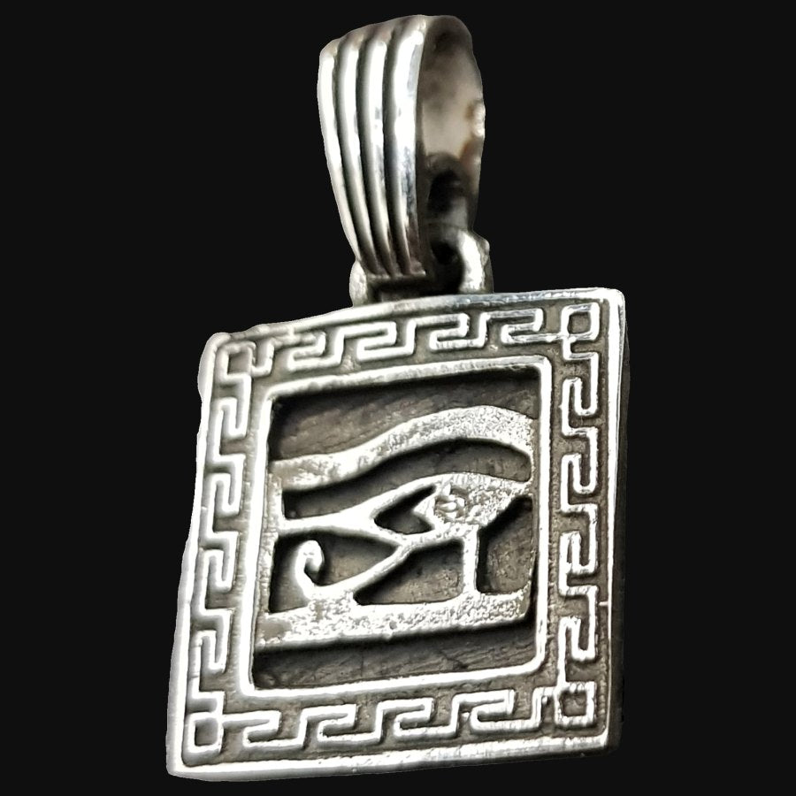 Egyptian Eye of Horus Pendant in Silver 3 x 1.7 cm 4.7 g Art 730 - Bricks Masons
