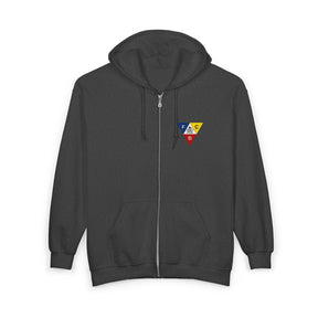 Knights of Pythias Hoodie - Zip Up Jacket Two-Side Embroidery - Bricks Masons
