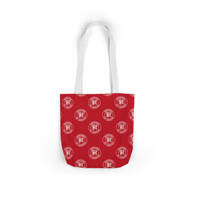 Heroines of Jericho Tote Bag - Red & White Polyester - Bricks Masons