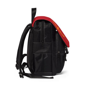Council of Crusaders Backpack - Red & Yellow With Multiple Compartments - Bricks Masons