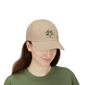 OES Baseball Cap - Various Colors Embroidery OES Emblem Pointing Down - Bricks Masons