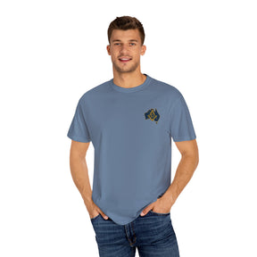 Master Mason Blue Lodge Australia Jurisdiction T-Shirt - Mason Garment-Dyed Tee - Bricks Masons
