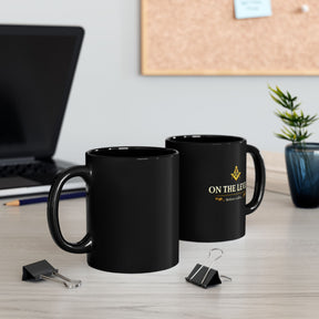 11oz Black Mug - Bricks Masons