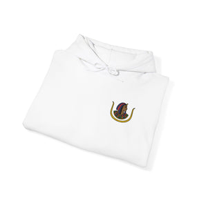 DOI Hoodie - Soft Cotton Poly Blend Front Stitch Detail - Bricks Masons