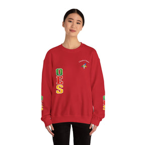 OES Sweatshirt - Colorful Eastern Star & Initials with Personalization - Bricks Masons