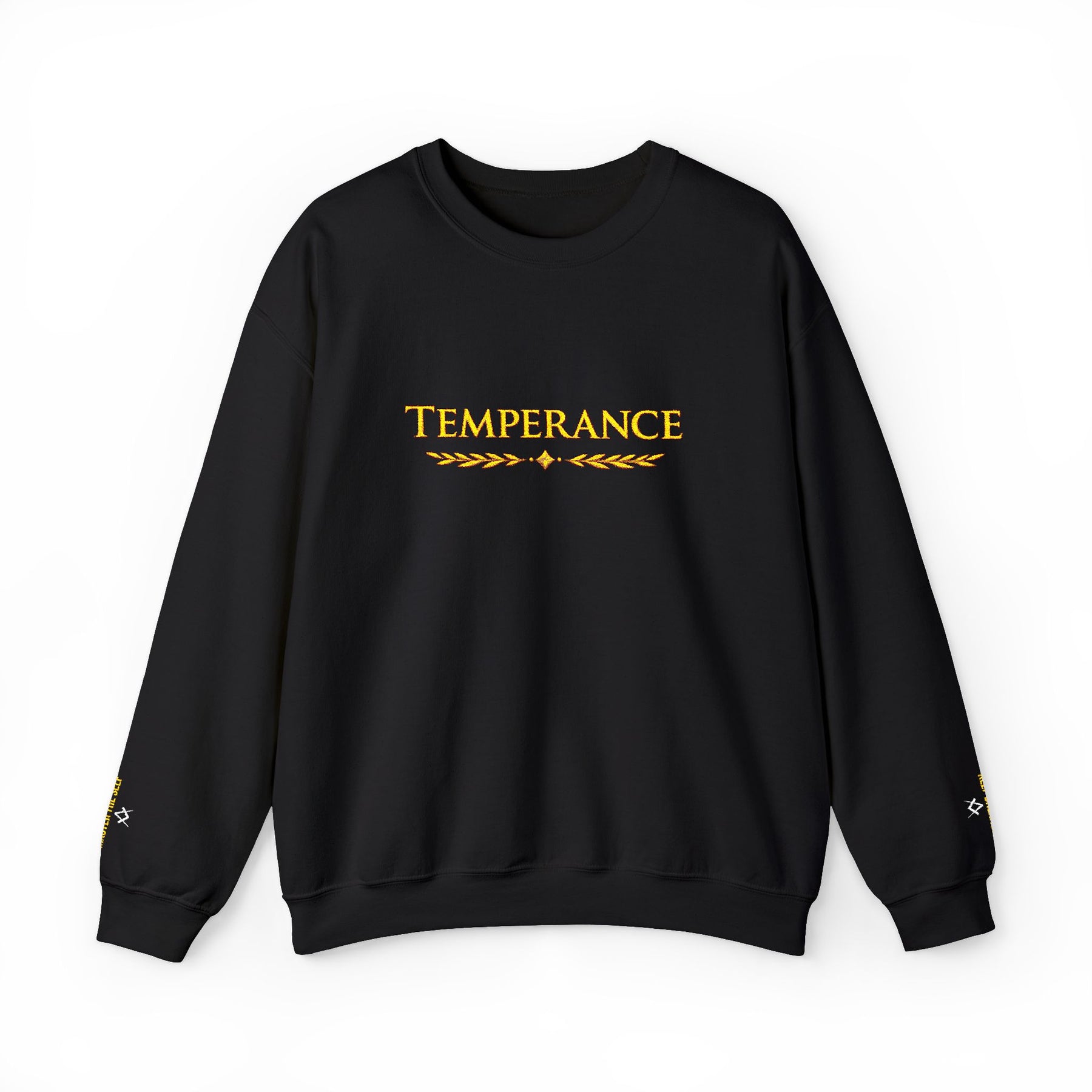 Entered Apprentice Blue Lodge Sweatshirt - Square & Compass Temperance Keep Balance - Bricks Masons