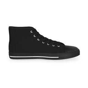 Knight Templar Priests Sneaker - High Top Black & White - Bricks Masons