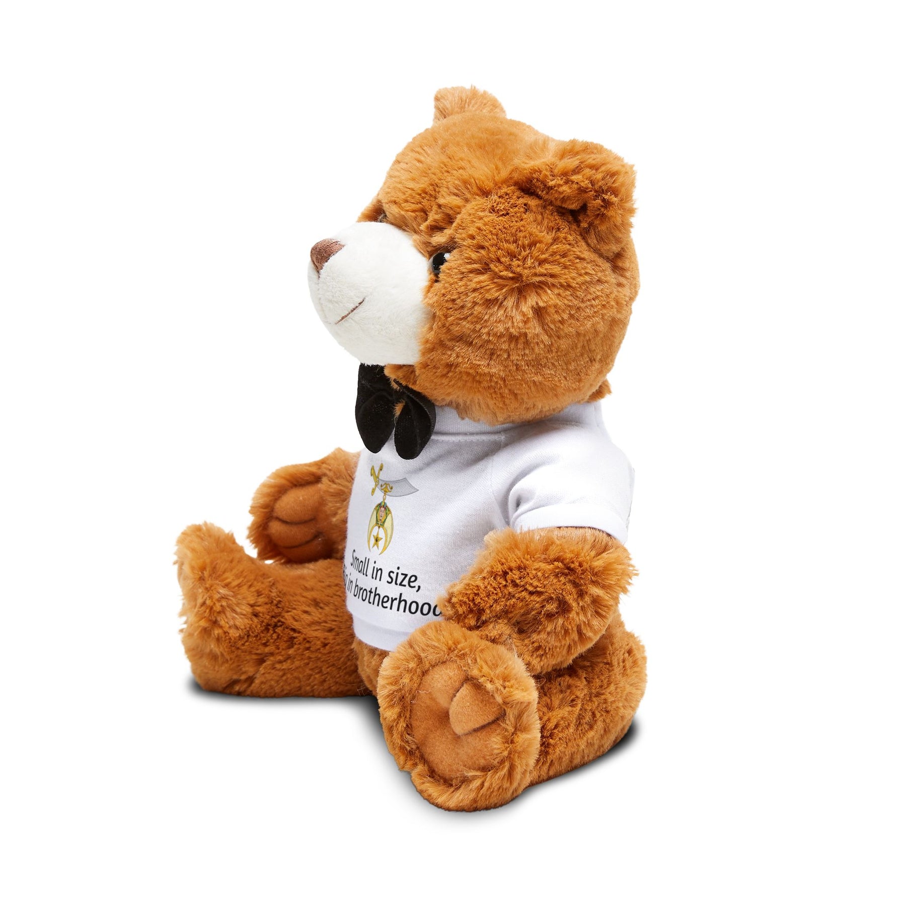 Shriners Teddy Bear - Small in Size, Big in Brotherhood Plushie - Bricks Masons