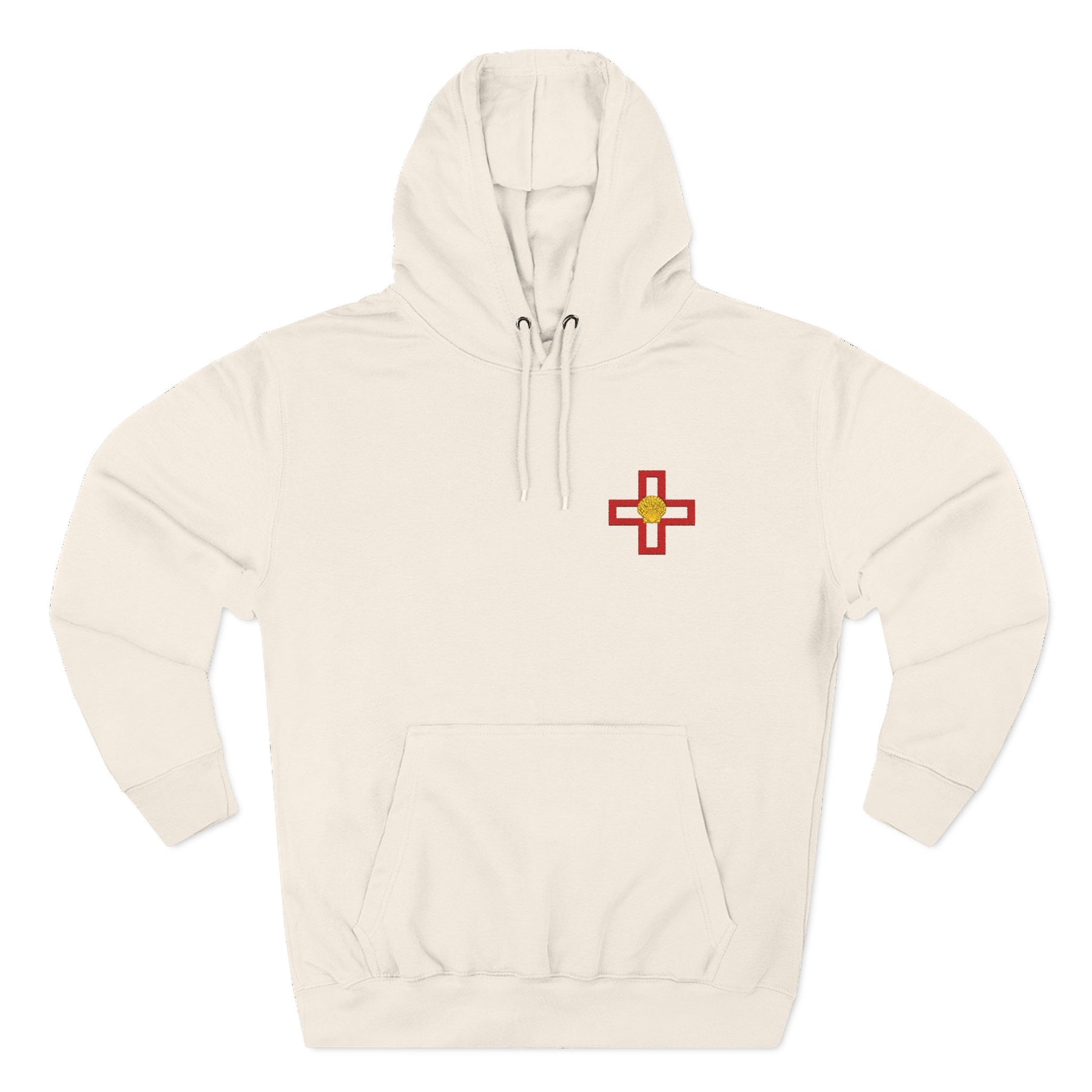 St. Thomas of Acon Hoodie - Embroidered Front Panel - Bricks Masons