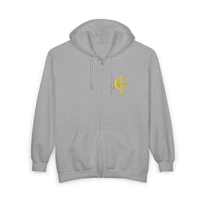 Council of Crusaders Hoodie - Embroidered Chest & Back - Bricks Masons