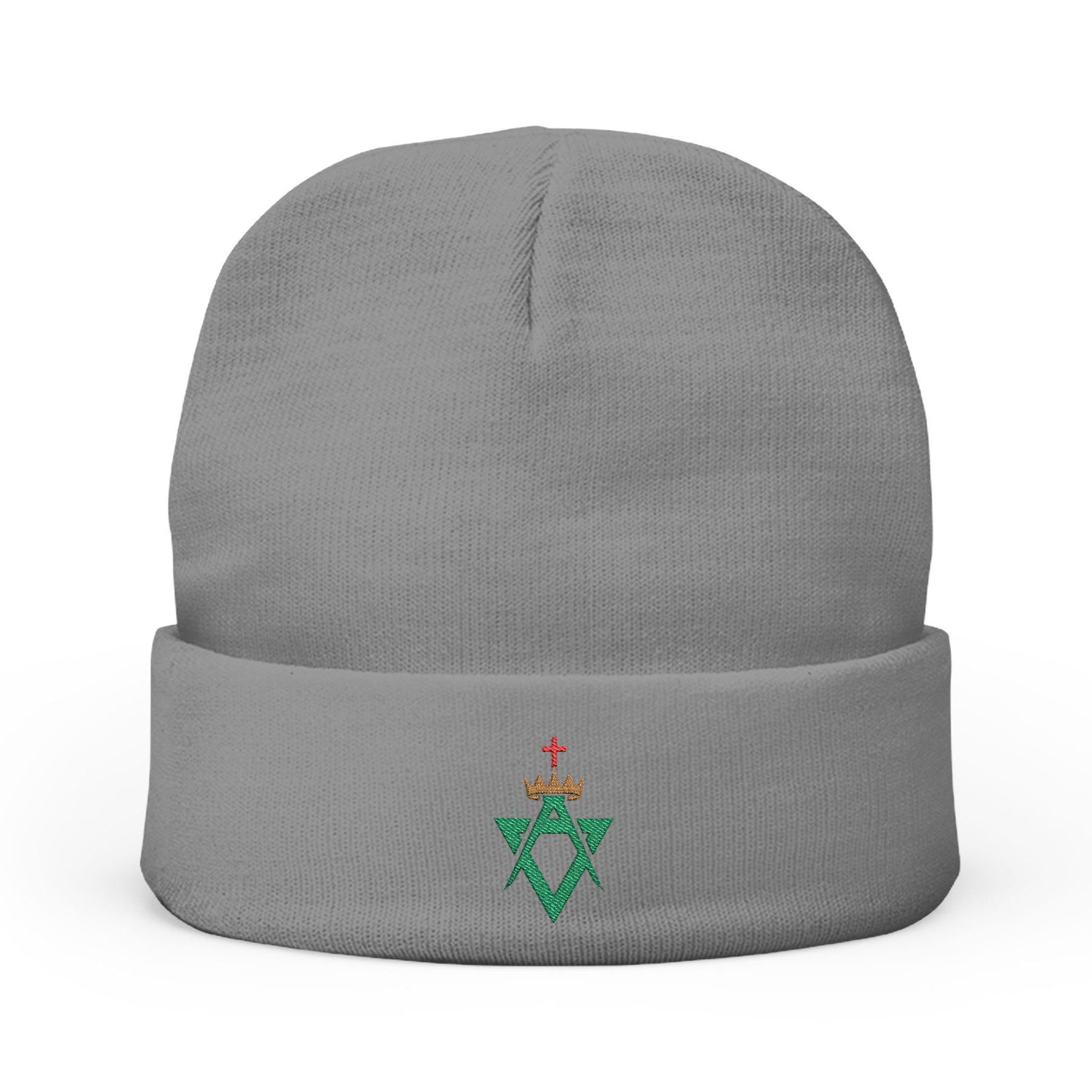 Allied Masonic Degrees Beanie - Knit Embroidery Various Colors - Bricks Masons