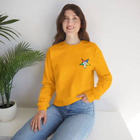 OES Sweatshirt - Crewneck Embroidered Emblem - Bricks Masons