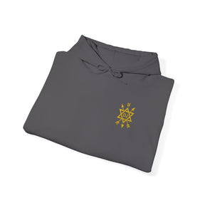 Order of the Secret Monitor Hoodie - Heavy Blend Embroidered Chest Detail - Bricks Masons
