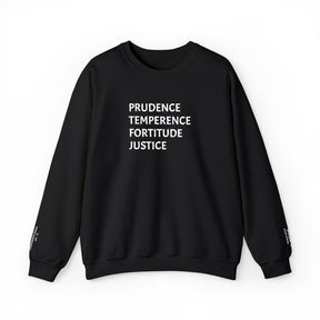 Sweatshirt - The Four Cardinal Virtues - Bricks Masons