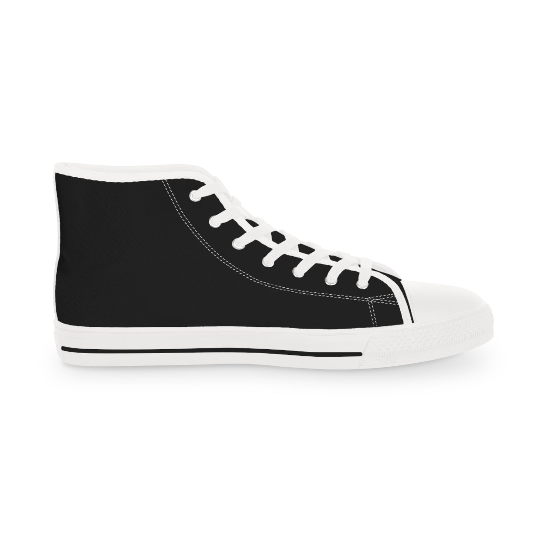 Knights of St. Andrew Sneaker - High Top Black & White - Bricks Masons