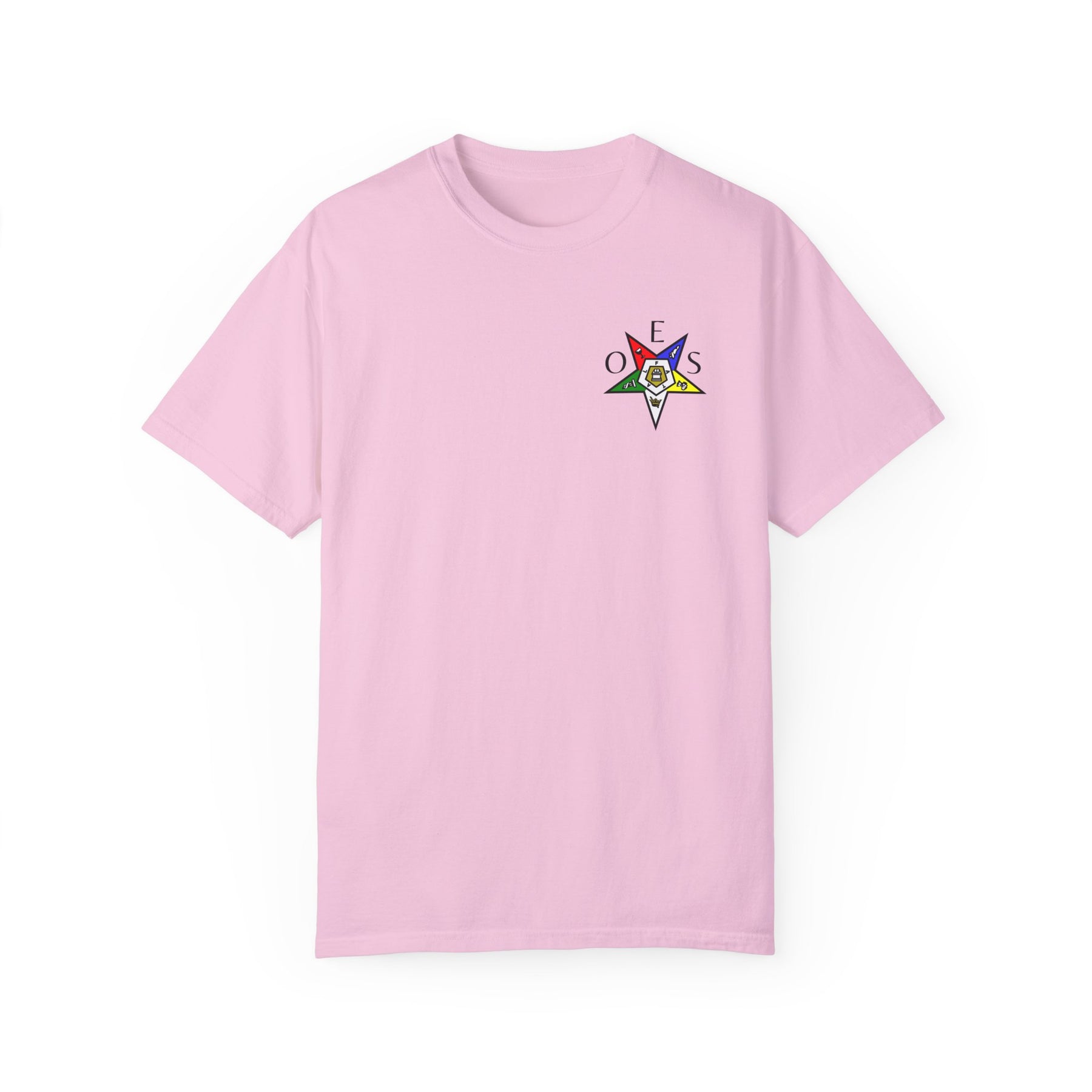 OES T-Shirt - Garment-Dyed Tee OES Star Various Colors - Bricks Masons