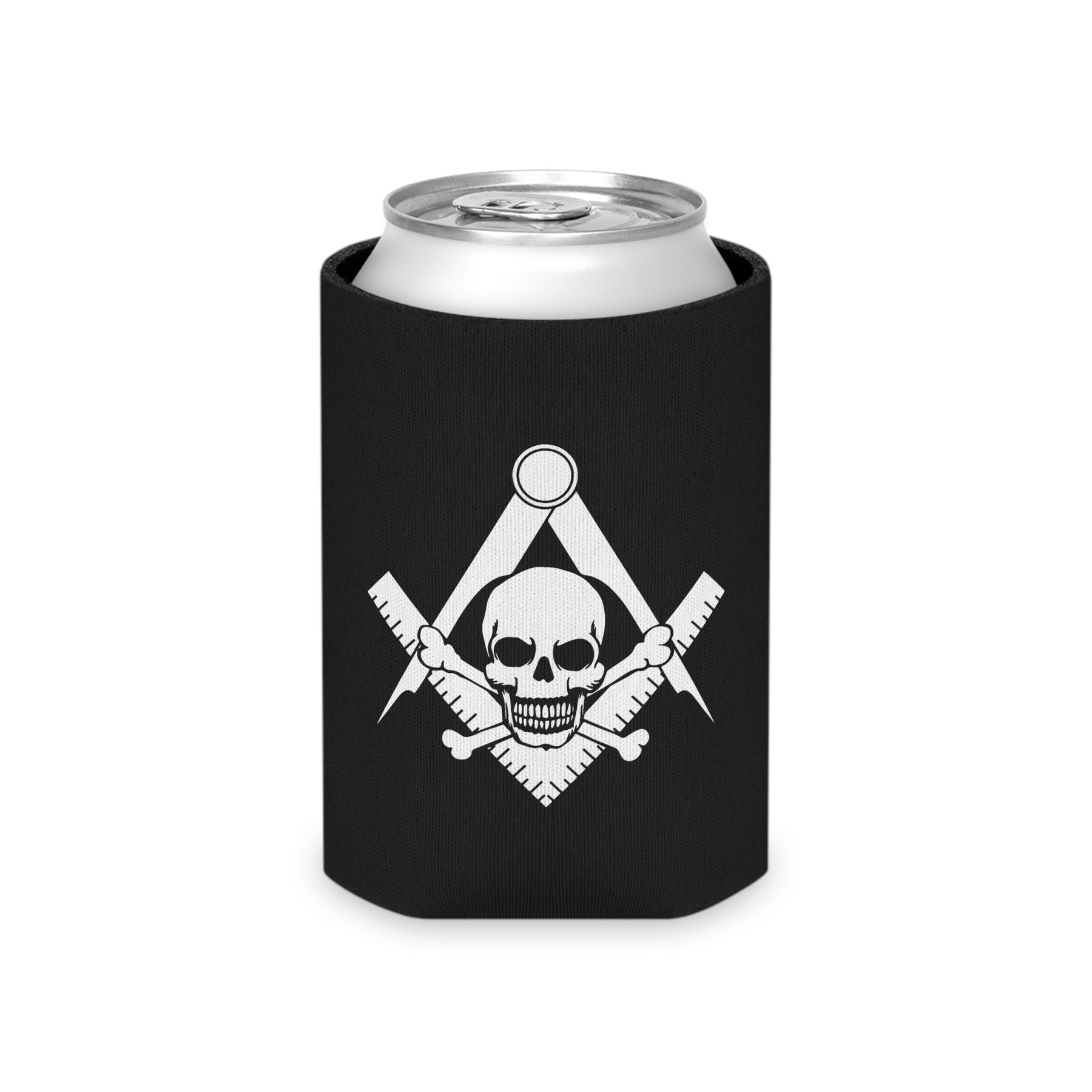 Widows Sons Can Cooler - Skull & Bones With Square & Compass - Bricks Masons