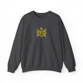 Master Mason Craft Sweatshirt - United Kingdom Union Jack lines - Bricks Masons